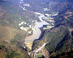 （航空写真）安房中央ダム（旧丸山町）／（クリックすると写真が拡大します）