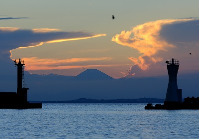 かなとこ雲出現