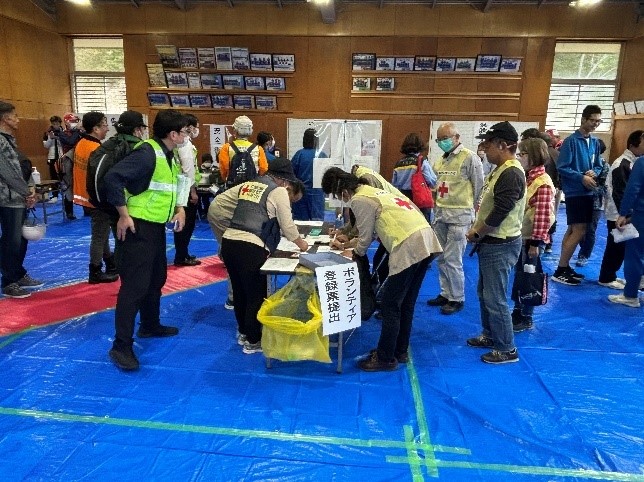 災害ボランティアセンター運営訓練