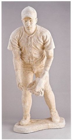 彫刻受賞作品写真「緊迫」