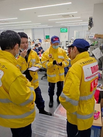 輪島市立輪島病院内での活動の様子２