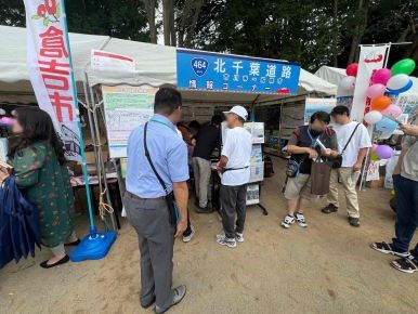 令和7年度パネル展（松戸まつりイン2025）出展時の様子