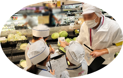 バックヤード見学