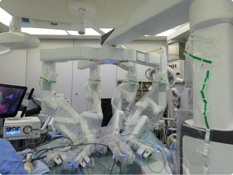 ロボット支援腹腔鏡下腎部分切除術