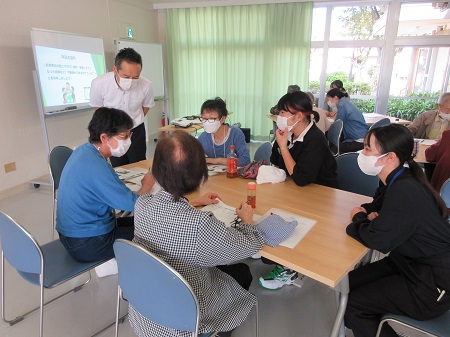 作業療法学の様子