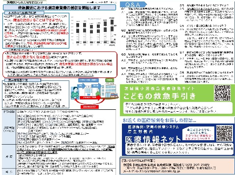 茨城県選定療養費のリーフレット表