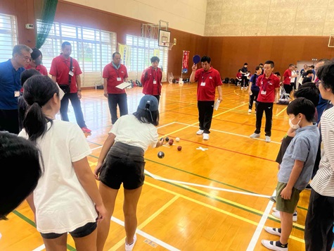 試合の様子の画像