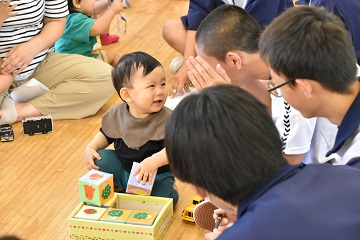 子育て授業の様子