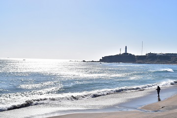 海辺の風景の画像