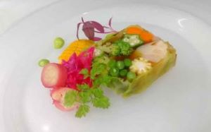 テガーレの彩り野菜のテリーヌ