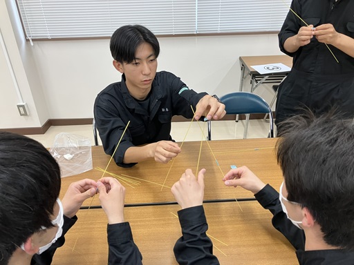 タワーの作成中