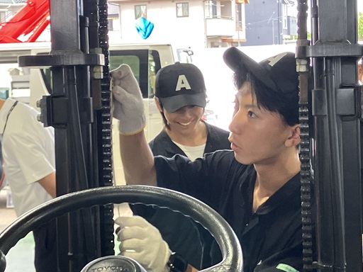 チェーンの伸び点検