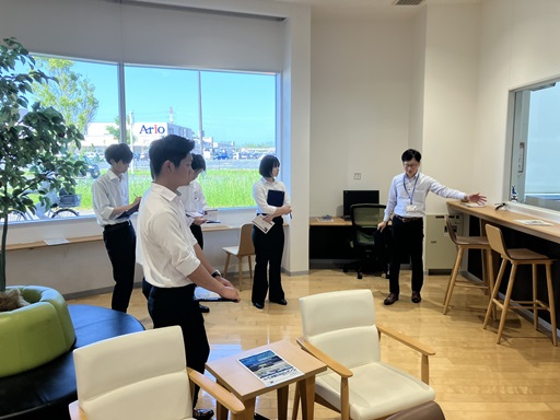 ショールームの見学