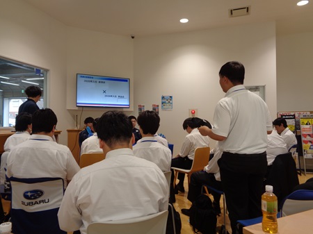 先輩メカニックとの座談会