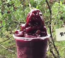 ブルーベリースムージーの画像