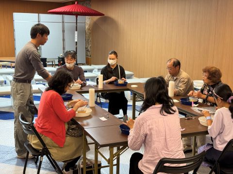 令和7年度 千葉・県民文化祭中央行事 ホワイエ体験ブースの様子