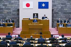 令和5年12月定例県議会開会の様子