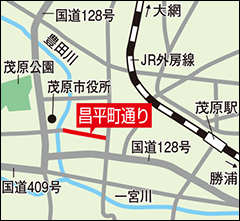 六斎市地図