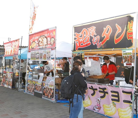 屋台の様子