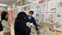 県立市川工業高等学校の視察の様子の写真2