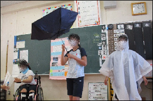 中学部　総合的な学習の時間の様子