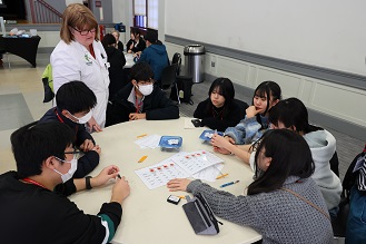 千葉中学校海外異文化学習の画像