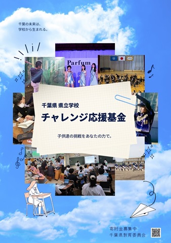 チャレンジ応援基に係るポスターの画像
