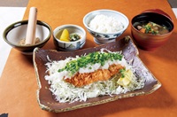 ねぎおろしかつ定食(かつ波奈(海浜幕張店))