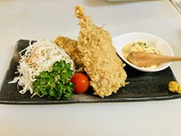 漬けアジフライ(燻製薫る和風タルタル添え)の画像