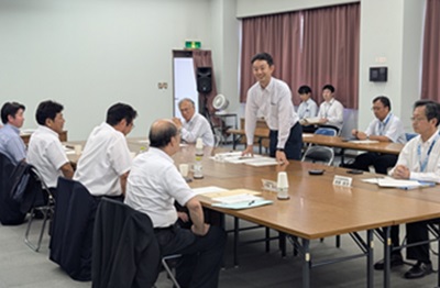 長生地域振興事務所における意見交換の画像