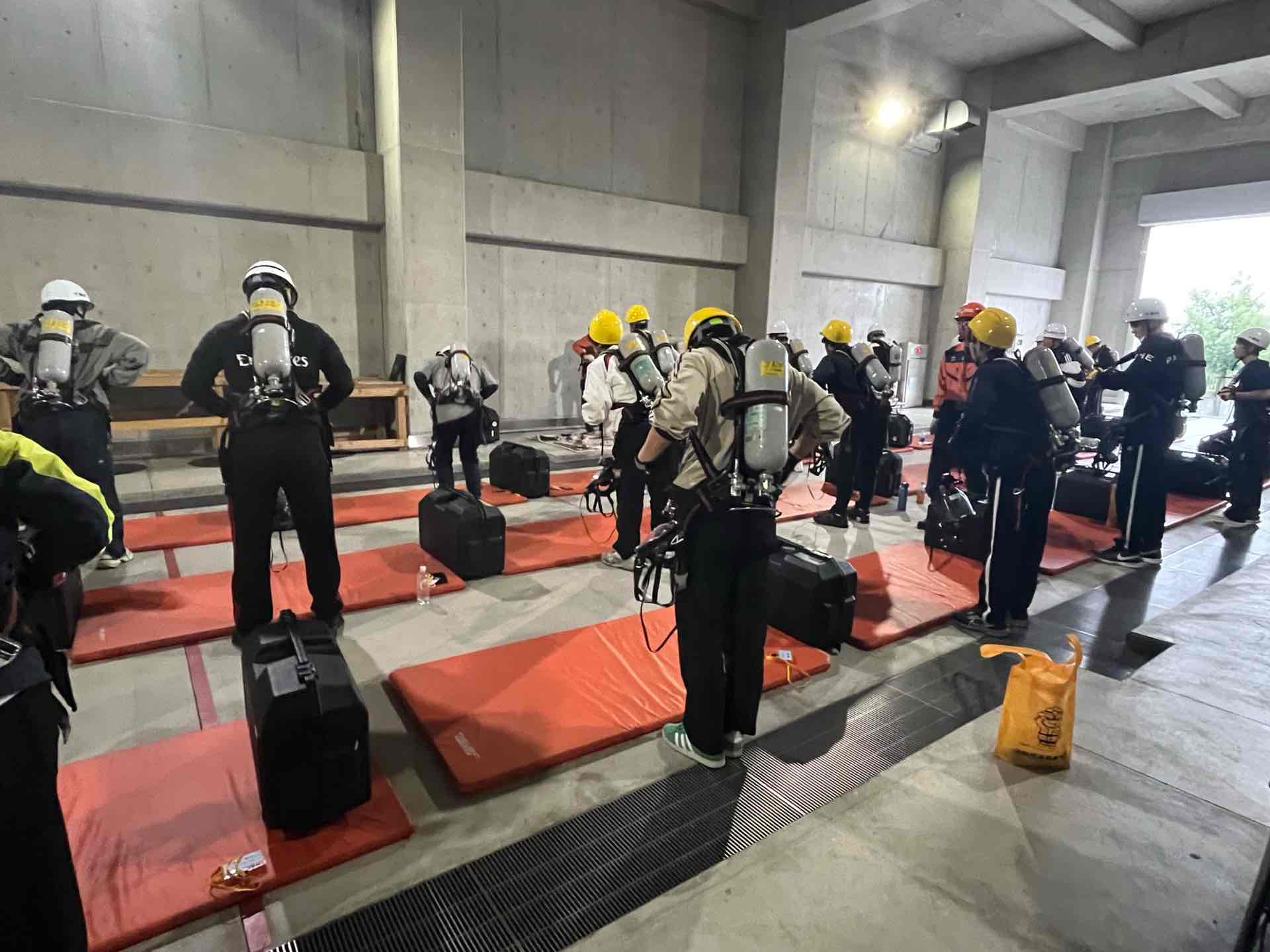 呼吸器取扱訓練