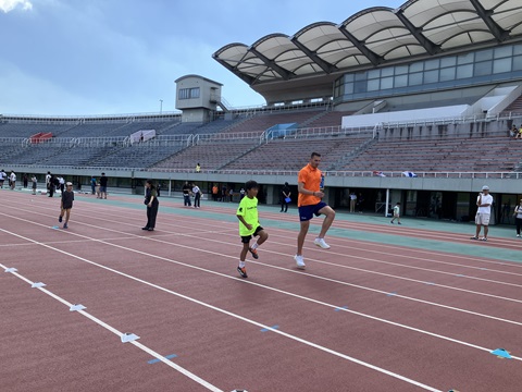 マーカーを用いた練習