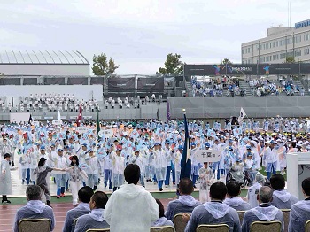 千葉県選手団入場行進