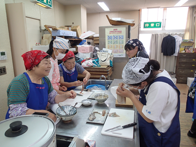 塩辛づくり体験