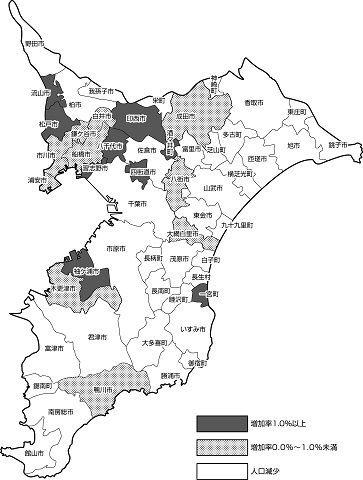 図4.市町村別人口増減率（令和2年1月～令和2年12月）